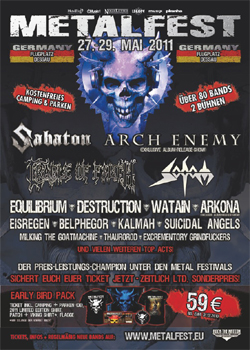 Metalfest Open Air Germany 2011