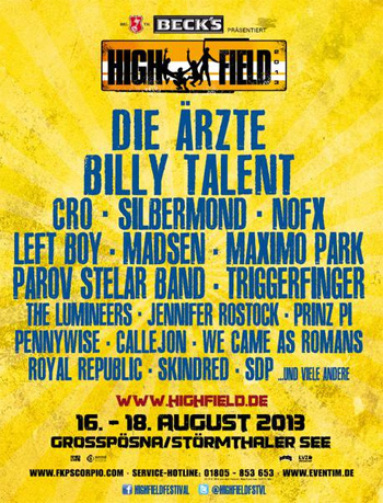Highfield Festival 2013